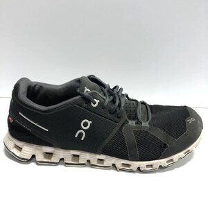 On Women’s Cloud, Black Running Shoes, Size 7.5M.